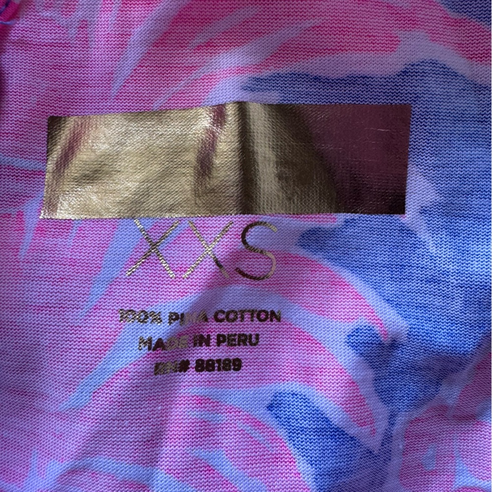 Lilly Pulitzer Kristen Swing Dress in Blue Haven Little Flamenco Sz XXS - Picture 12 of 14